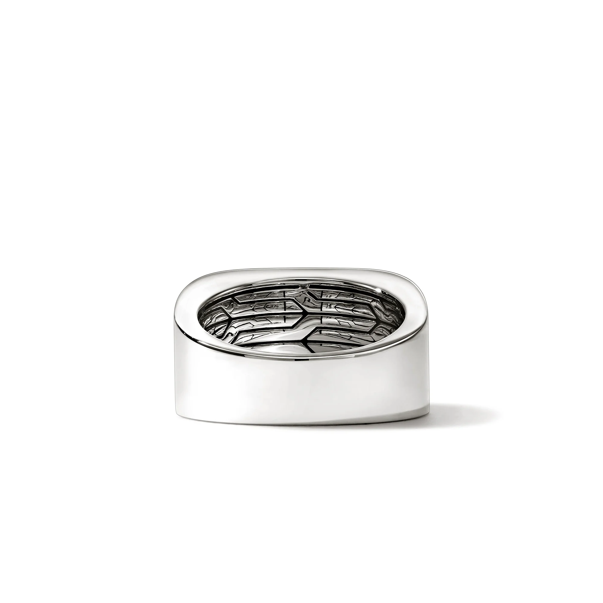Icon 50 Ring, Sterling Silver, Black Onyx|RMS989891BON - Image 3