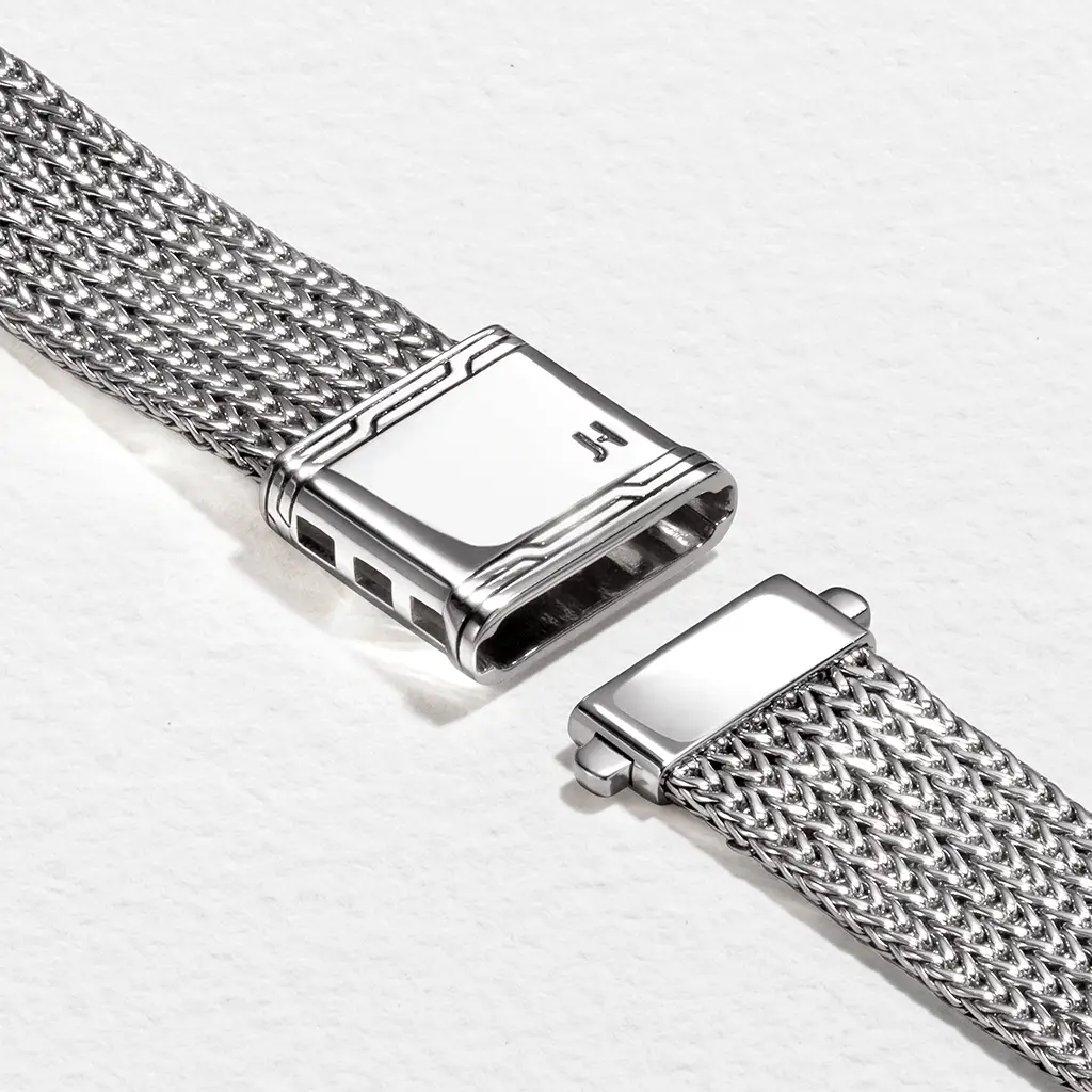 Smart Watch Strap, Silver, Diamonds, 18MM|WBP986522DI - Image 6